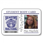 Stranger Things Student Body ID Card Max Mayfield (Mad Max) HALLOWEEN Costume Accessory